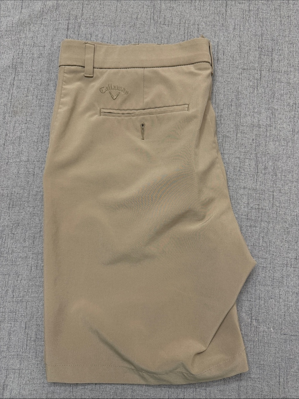 Callaway Men's Khaki Performance Golf Shorts Size 34